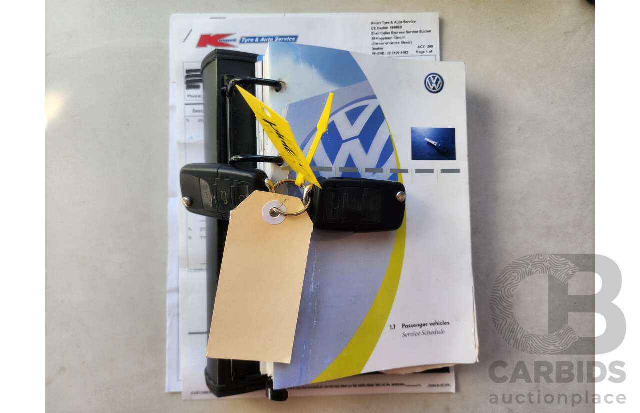 7/2009 Volkswagen Tiguan 125 TSI 5NC MY09 4d Wagon White 2.0L