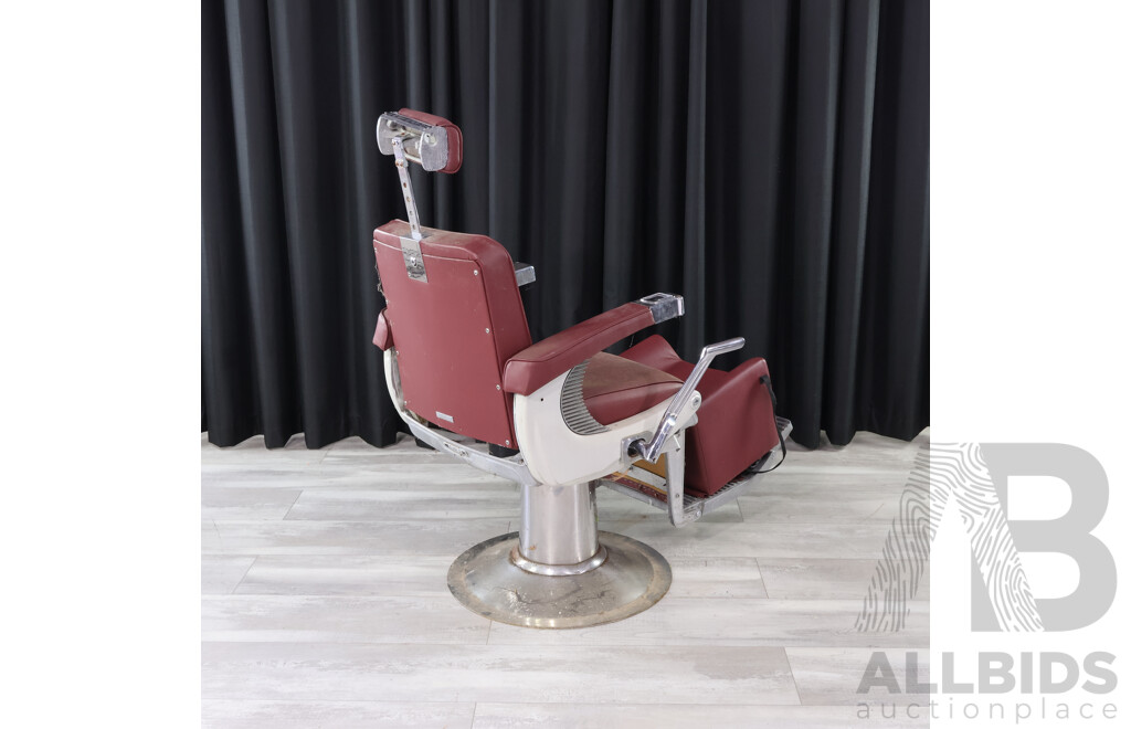 Antique Barbers Chair by Belmont