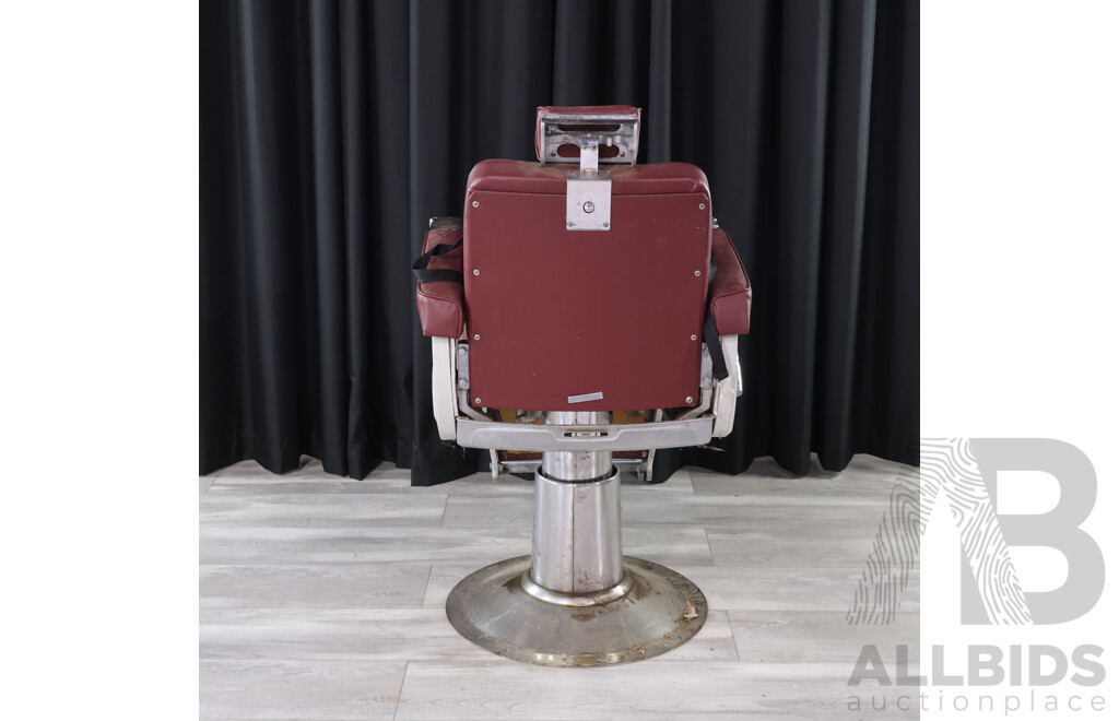 Antique Barbers Chair by Belmont