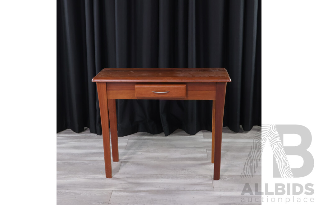 Modern Timber Hall Table