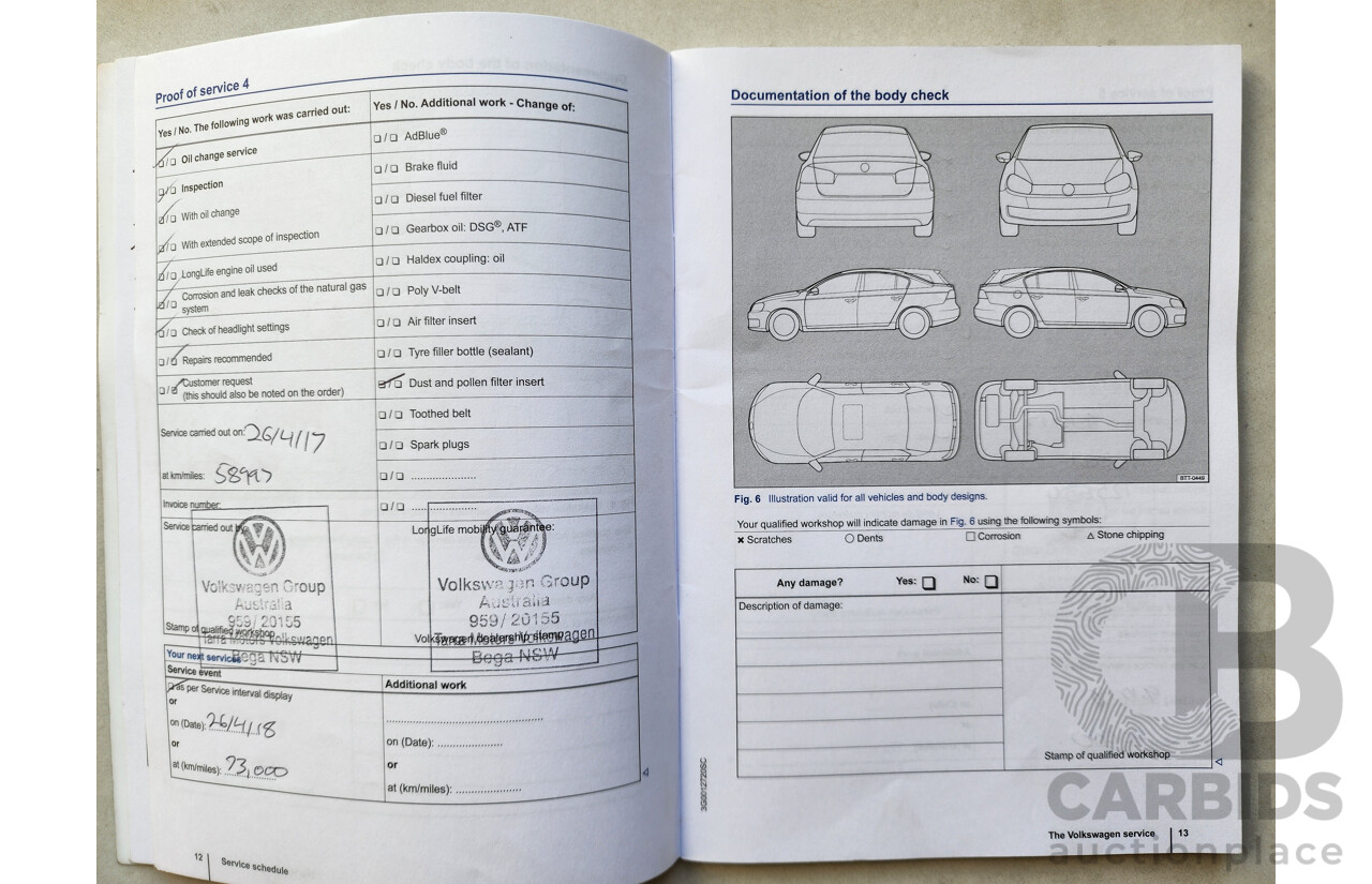 10/2015 Volkswagen Passat 132 TSI Comfortline 3C MY16 4d Wagon White 1.8L