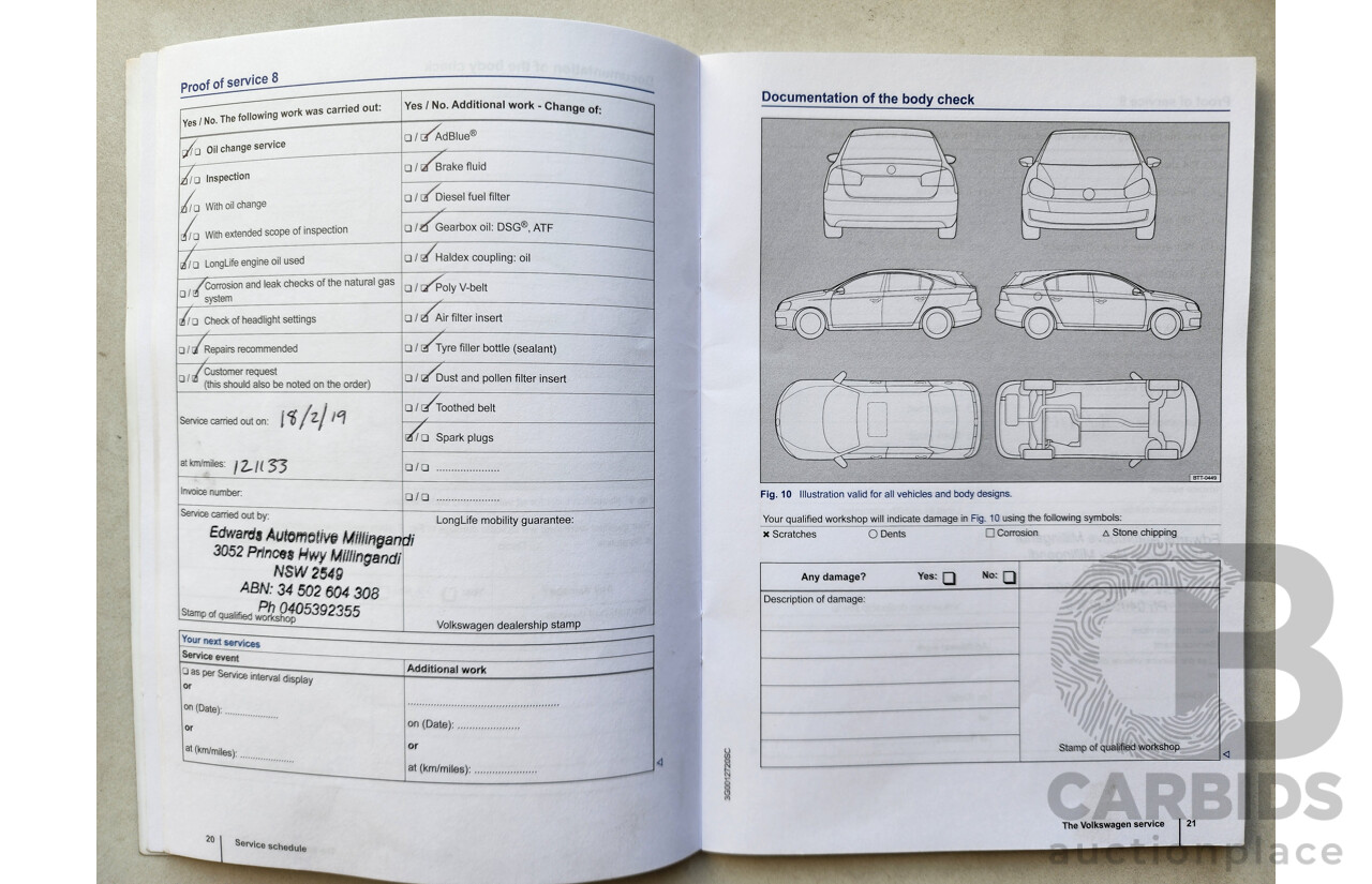10/2015 Volkswagen Passat 132 TSI Comfortline 3C MY16 4d Wagon White 1.8L