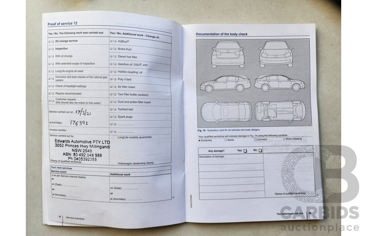 10/2015 Volkswagen Passat 132 TSI Comfortline 3C MY16 4d Wagon White 1.8L