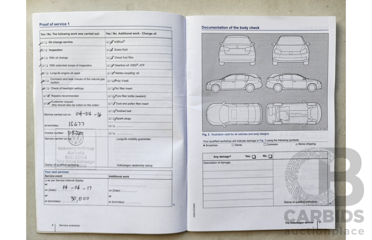 10/2015 Volkswagen Passat 132 TSI Comfortline 3C MY16 4d Wagon White 1.8L