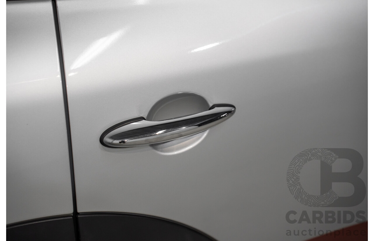 08/2016 Mini Cooper D Countryman (FWD) R60 MY15 4d Wagon Crystal Silver Metallic Turbo Diesel 2.0L