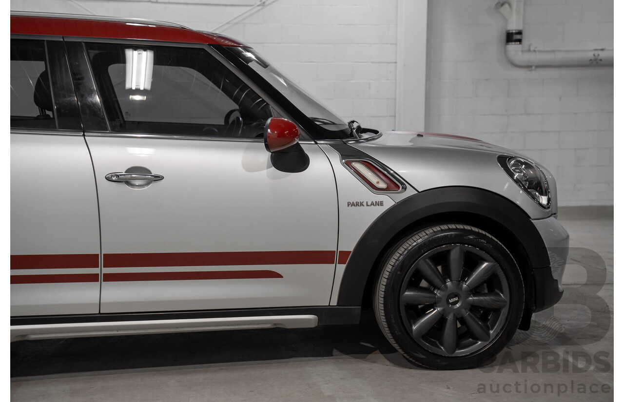 08/2016 Mini Cooper D Countryman (FWD) R60 MY15 4d Wagon Crystal Silver Metallic Turbo Diesel 2.0L