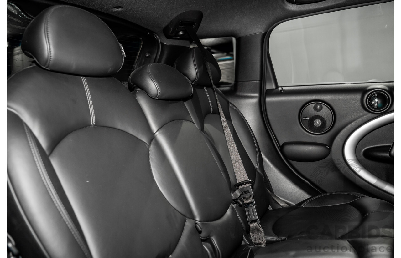 08/2016 Mini Cooper D Countryman (FWD) R60 MY15 4d Wagon Crystal Silver Metallic Turbo Diesel 2.0L