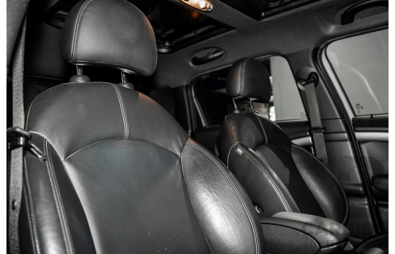 08/2016 Mini Cooper D Countryman (FWD) R60 MY15 4d Wagon Crystal Silver Metallic Turbo Diesel 2.0L