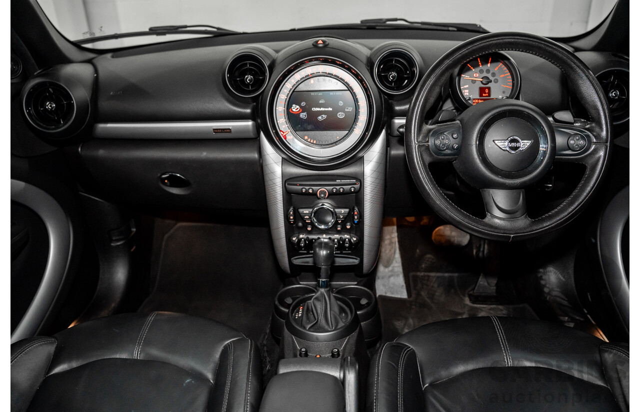 08/2016 Mini Cooper D Countryman (FWD) R60 MY15 4d Wagon Crystal Silver Metallic Turbo Diesel 2.0L