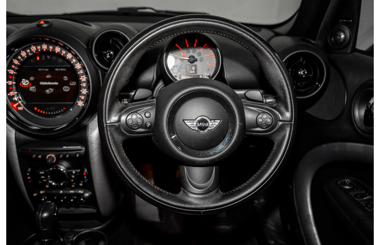 08/2016 Mini Cooper D Countryman (FWD) R60 MY15 4d Wagon Crystal Silver Metallic Turbo Diesel 2.0L