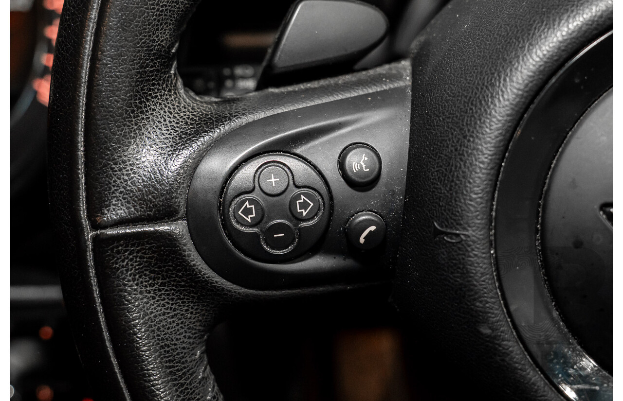 08/2016 Mini Cooper D Countryman (FWD) R60 MY15 4d Wagon Crystal Silver Metallic Turbo Diesel 2.0L