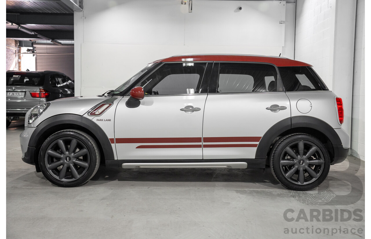 08/2016 Mini Cooper D Countryman (FWD) R60 MY15 4d Wagon Crystal Silver Metallic Turbo Diesel 2.0L