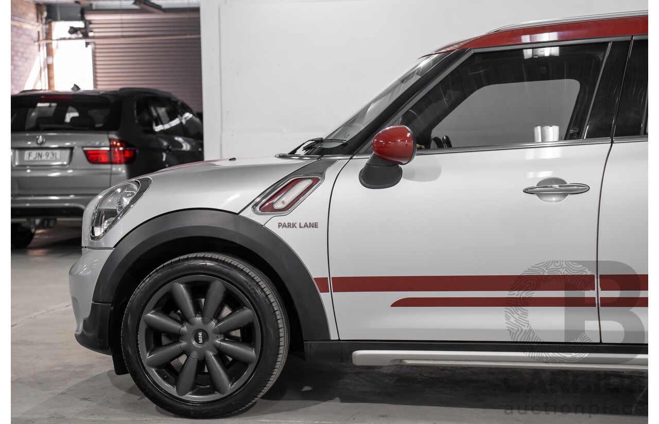 08/2016 Mini Cooper D Countryman (FWD) R60 MY15 4d Wagon Crystal Silver Metallic Turbo Diesel 2.0L