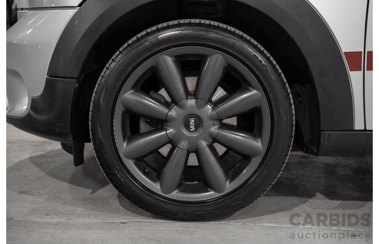 08/2016 Mini Cooper D Countryman (FWD) R60 MY15 4d Wagon Crystal Silver Metallic Turbo Diesel 2.0L