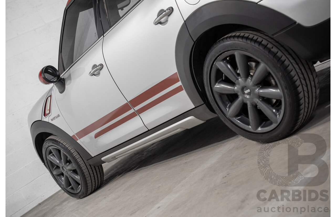 08/2016 Mini Cooper D Countryman (FWD) R60 MY15 4d Wagon Crystal Silver Metallic Turbo Diesel 2.0L