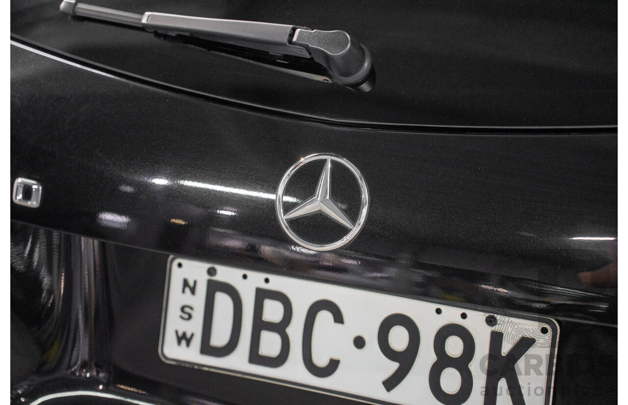 10/2015 Mercedes-Benz A250 Sport 176 MY15 5d Hatchback Cosmos Black Metallic Turbo 2.0L