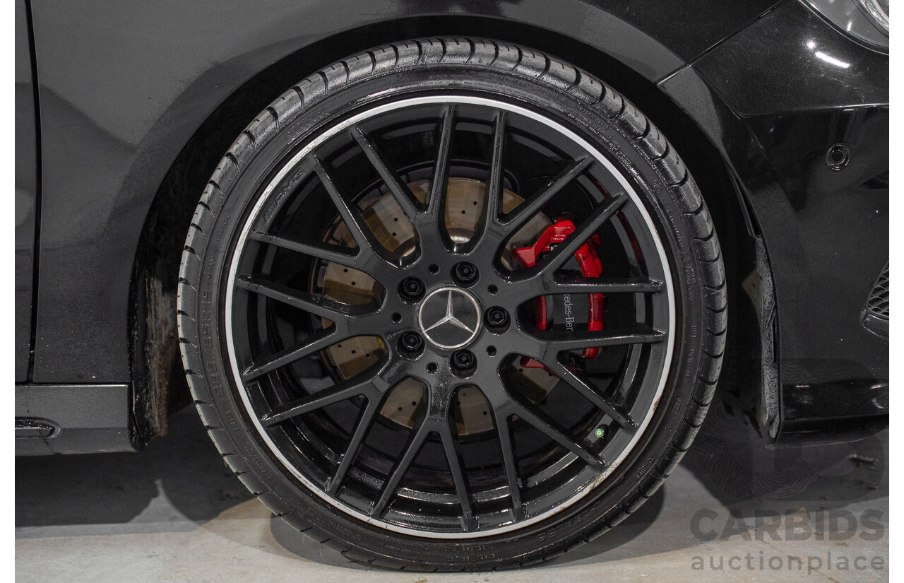 10/2015 Mercedes-Benz A250 Sport 176 MY15 5d Hatchback Cosmos Black Metallic Turbo 2.0L