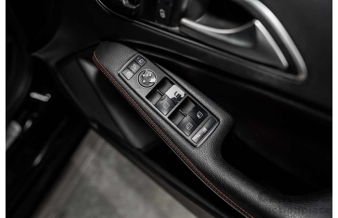 10/2015 Mercedes-Benz A250 Sport 176 MY15 5d Hatchback Cosmos Black Metallic Turbo 2.0L