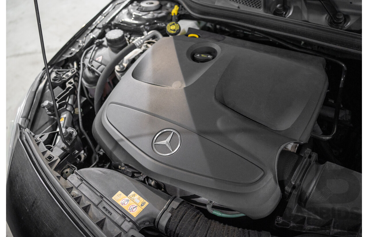 10/2015 Mercedes-Benz A250 Sport 176 MY15 5d Hatchback Cosmos Black Metallic Turbo 2.0L