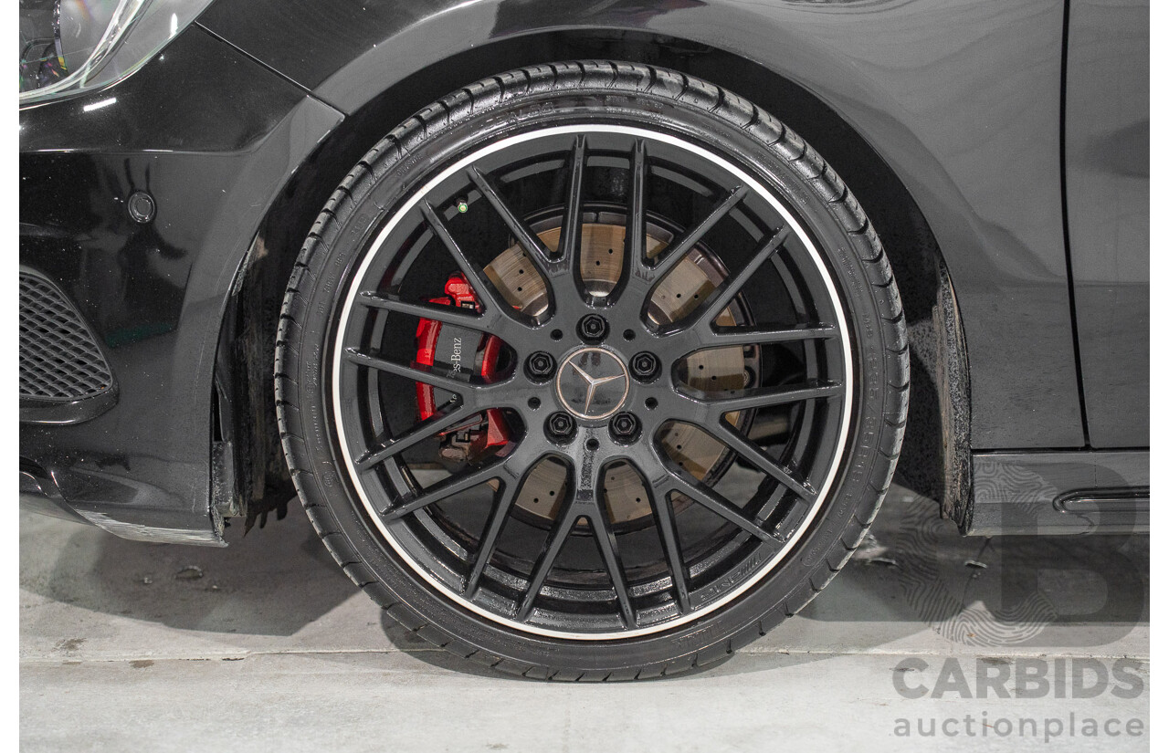 10/2015 Mercedes-Benz A250 Sport 176 MY15 5d Hatchback Cosmos Black Metallic Turbo 2.0L