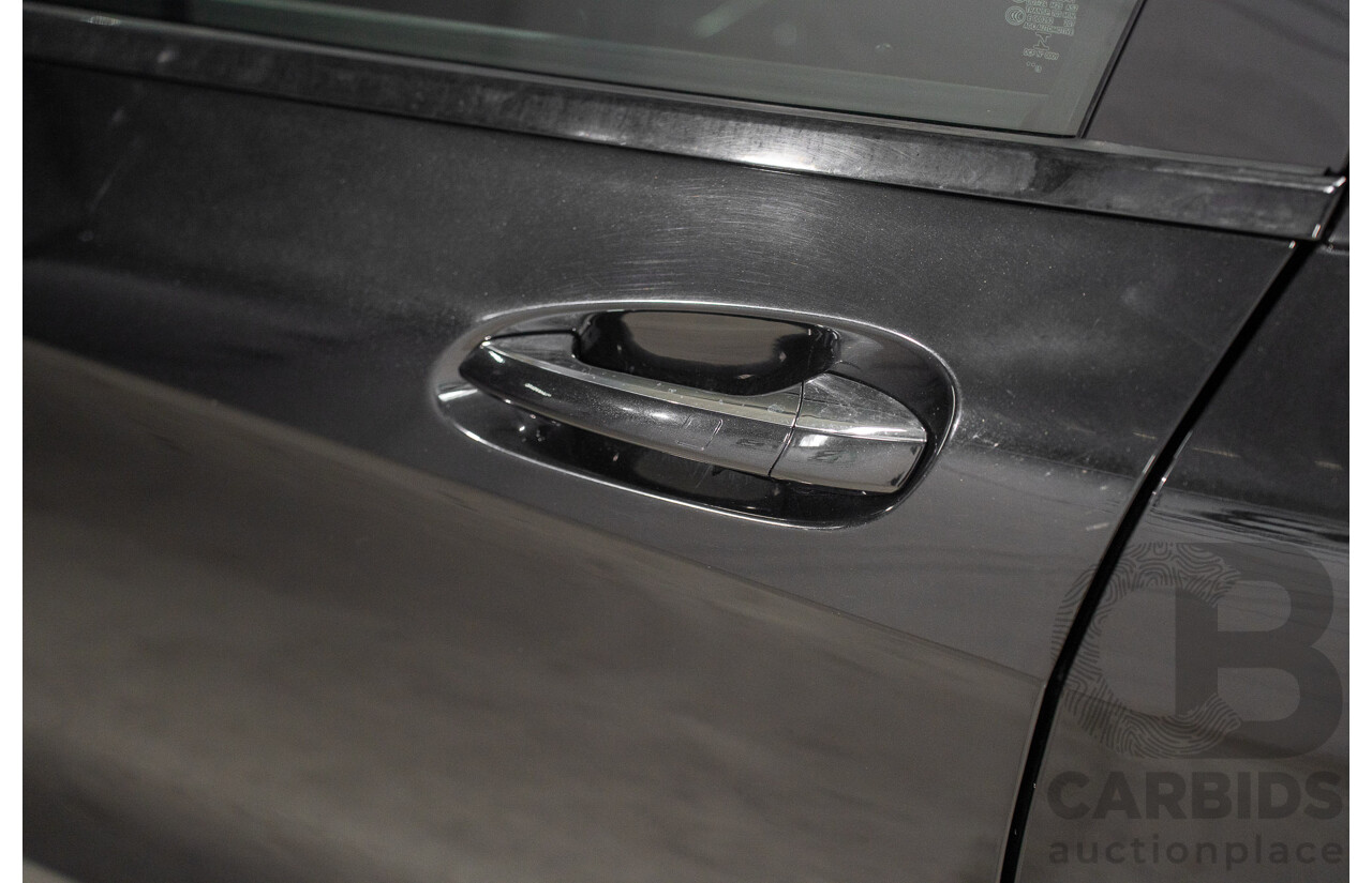 10/2015 Mercedes-Benz A250 Sport 176 MY15 5d Hatchback Cosmos Black Metallic Turbo 2.0L