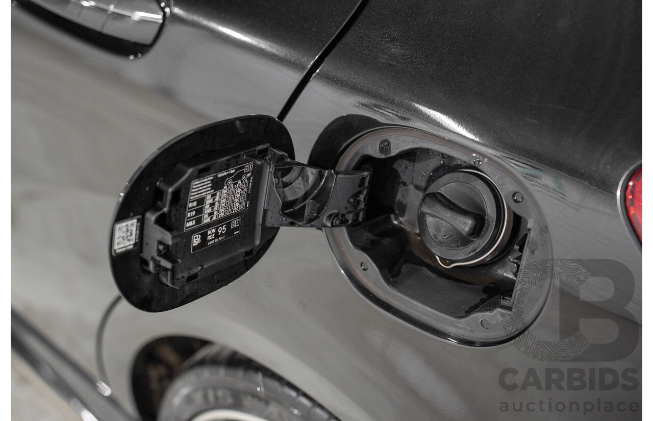 10/2015 Mercedes-Benz A250 Sport 176 MY15 5d Hatchback Cosmos Black Metallic Turbo 2.0L