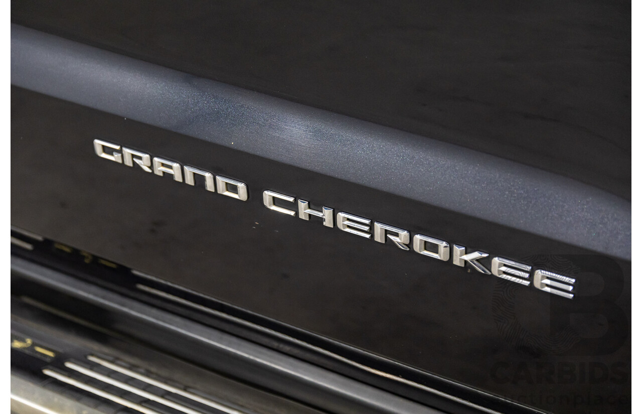 8/2015 Jeep Grand Cherokee Limited (4x4) WK MY15 4d Wagon Maximum Steel Metallic Turbo Diesel 3.0L