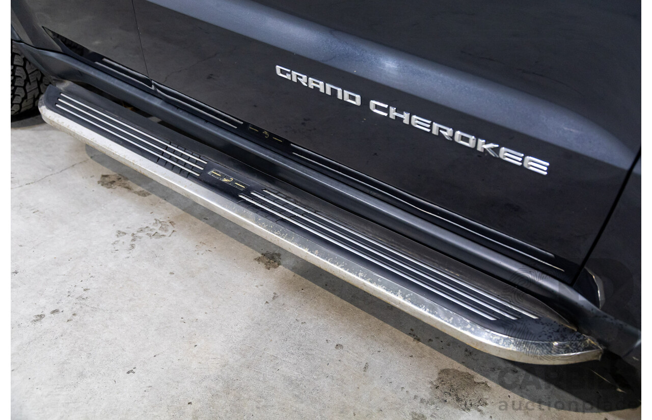 8/2015 Jeep Grand Cherokee Limited (4x4) WK MY15 4d Wagon Maximum Steel Metallic Turbo Diesel 3.0L