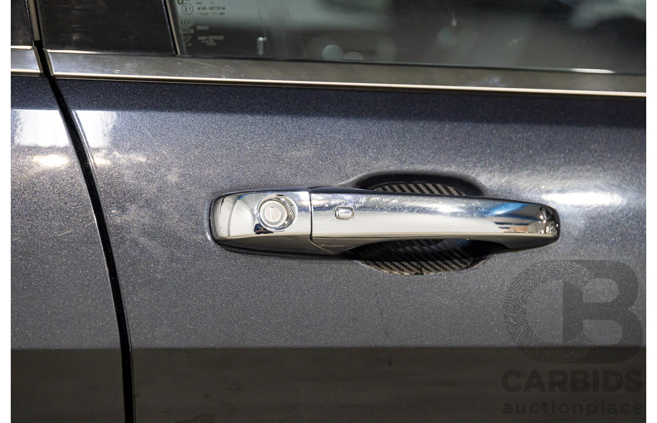 8/2015 Jeep Grand Cherokee Limited (4x4) WK MY15 4d Wagon Maximum Steel Metallic Turbo Diesel 3.0L