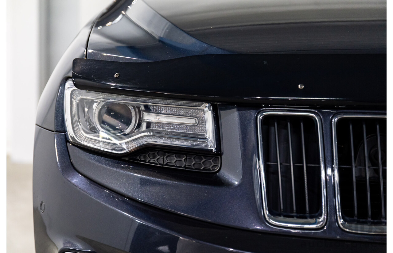 8/2015 Jeep Grand Cherokee Limited (4x4) WK MY15 4d Wagon Maximum Steel Metallic Turbo Diesel 3.0L