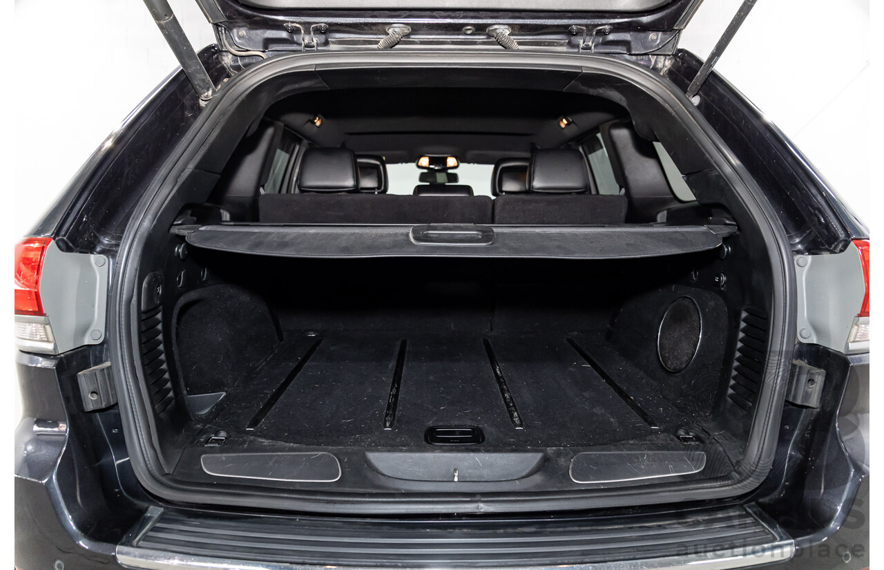 8/2015 Jeep Grand Cherokee Limited (4x4) WK MY15 4d Wagon Maximum Steel Metallic Turbo Diesel 3.0L