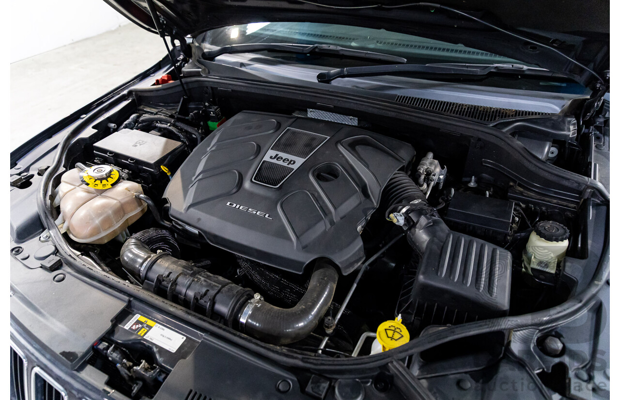 8/2015 Jeep Grand Cherokee Limited (4x4) WK MY15 4d Wagon Maximum Steel Metallic Turbo Diesel 3.0L