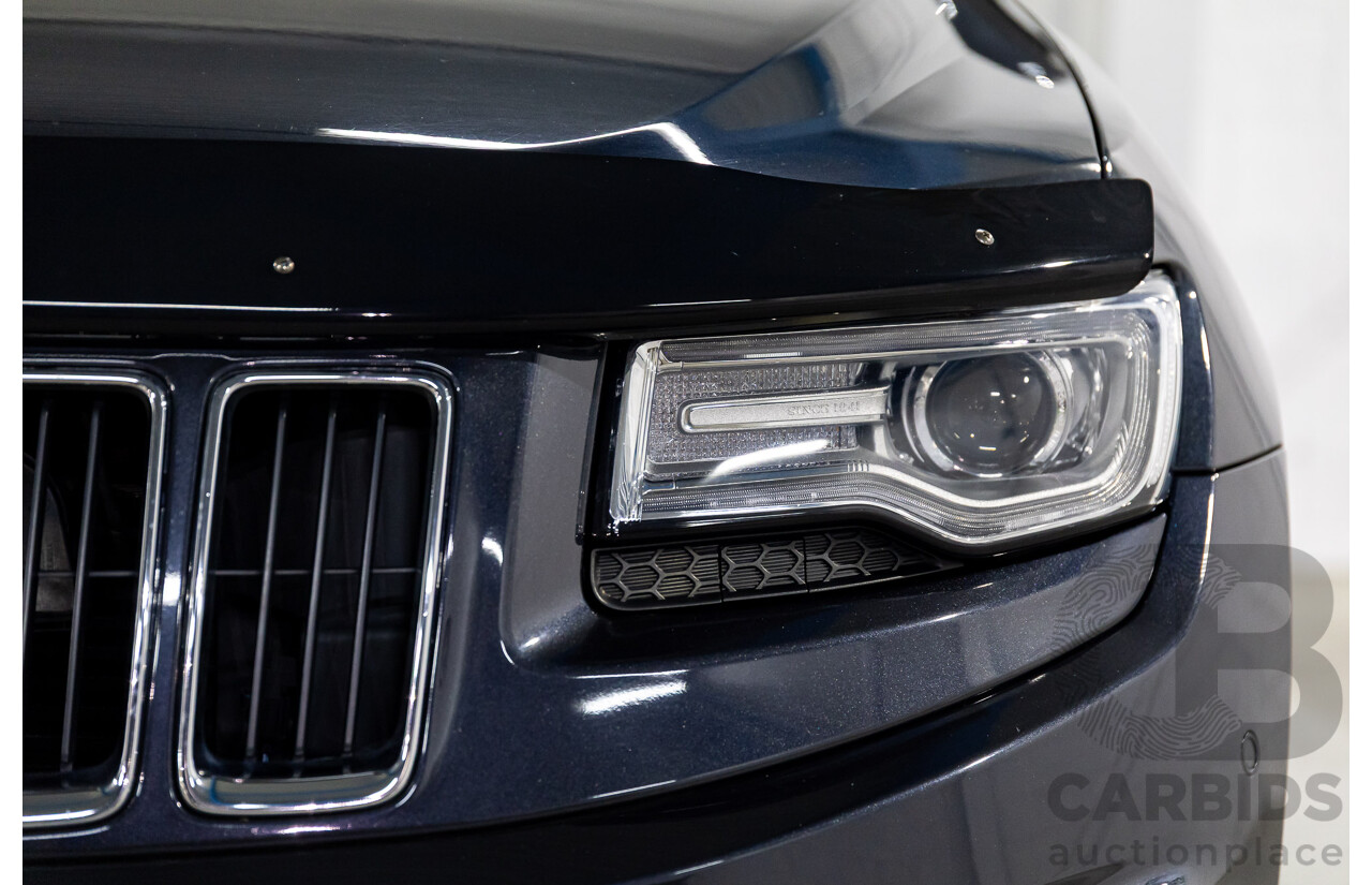 8/2015 Jeep Grand Cherokee Limited (4x4) WK MY15 4d Wagon Maximum Steel Metallic Turbo Diesel 3.0L