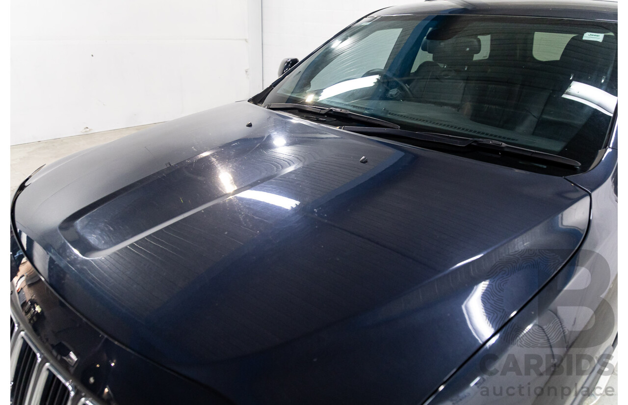 8/2015 Jeep Grand Cherokee Limited (4x4) WK MY15 4d Wagon Maximum Steel Metallic Turbo Diesel 3.0L