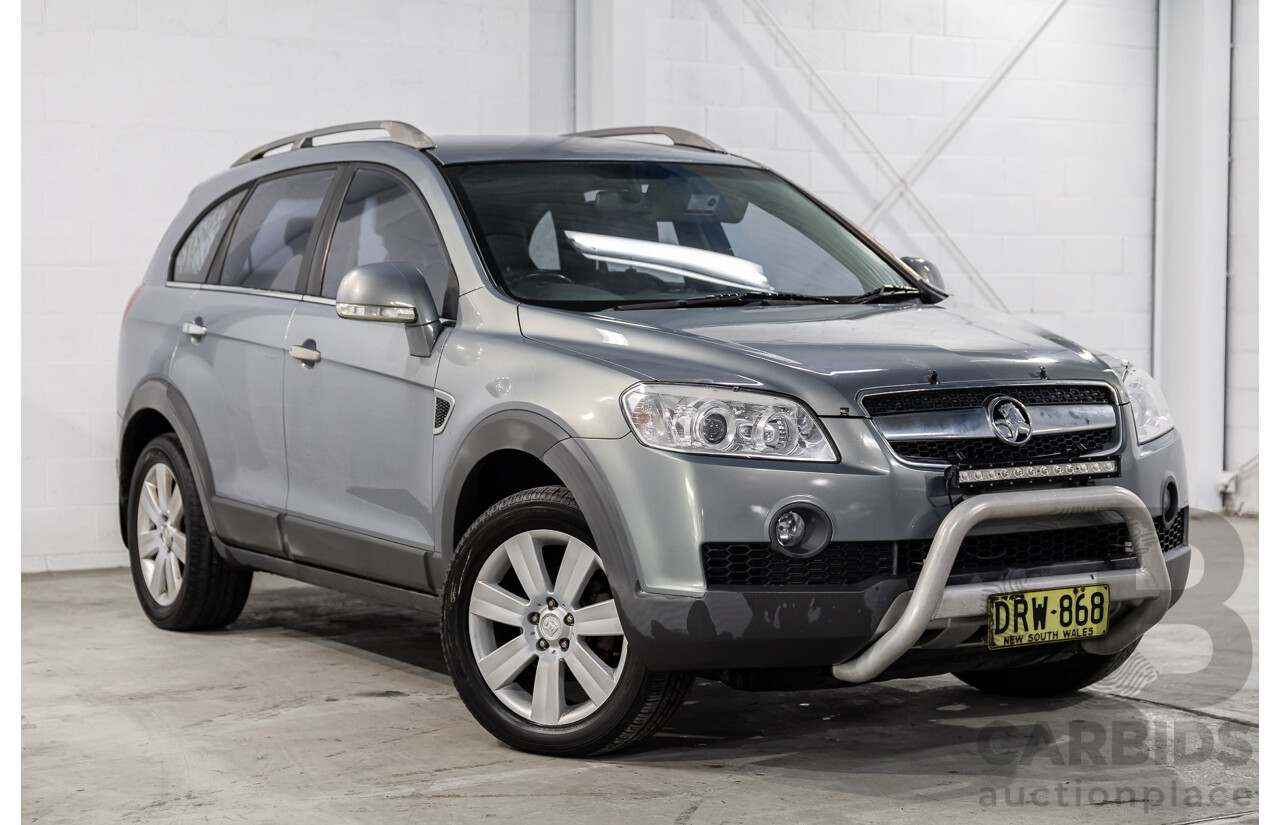 7/2009 Holden Captiva LX (4x4) CG MY09.5 4d Wagon Grey 3.2L