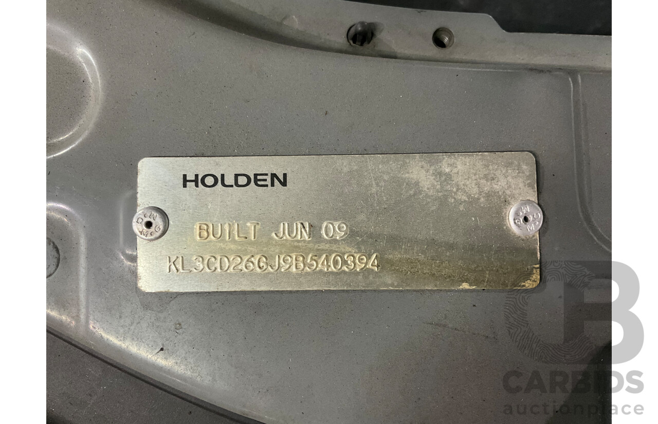 7/2009 Holden Captiva LX (4x4) CG MY09.5 4d Wagon Grey 3.2L