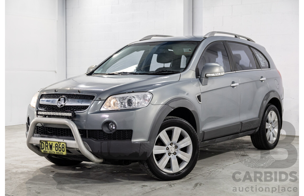 7/2009 Holden Captiva LX (4x4) CG MY09.5 4d Wagon Grey 3.2L