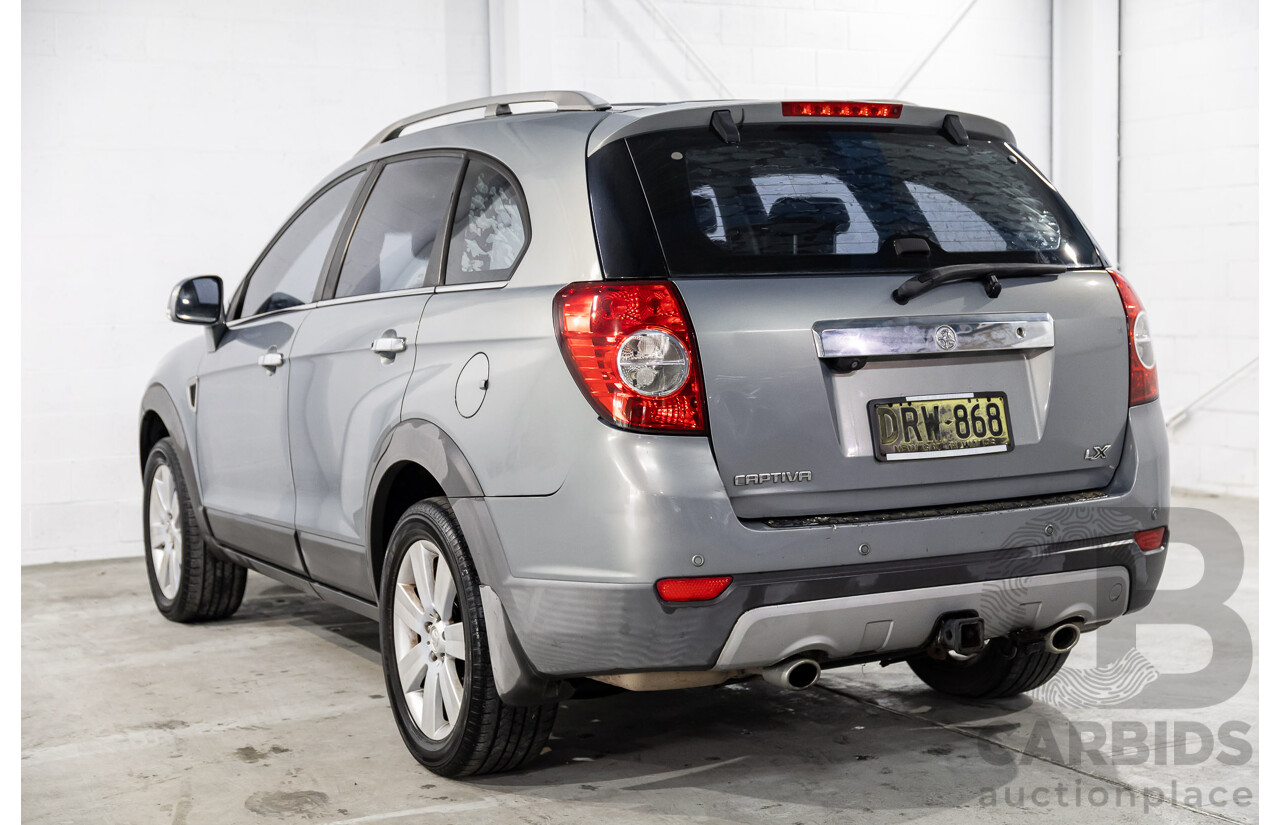 7/2009 Holden Captiva LX (4x4) CG MY09.5 4d Wagon Grey 3.2L