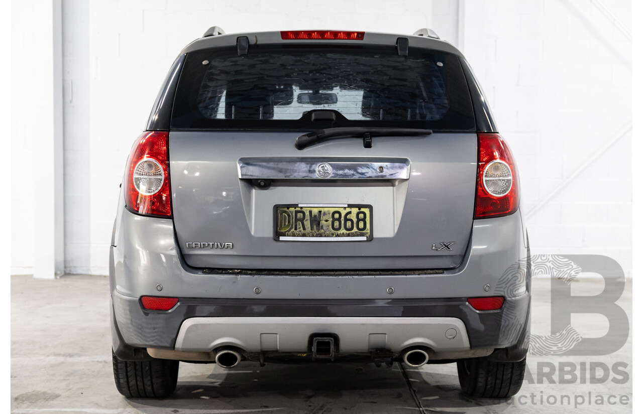 7/2009 Holden Captiva LX (4x4) CG MY09.5 4d Wagon Grey 3.2L