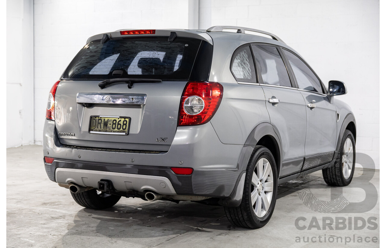 7/2009 Holden Captiva LX (4x4) CG MY09.5 4d Wagon Grey 3.2L