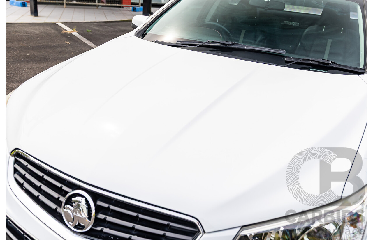 6/2014 Holden VF Commodore SS-V 2d Utility Heron White V8 6.0L - Supercharged