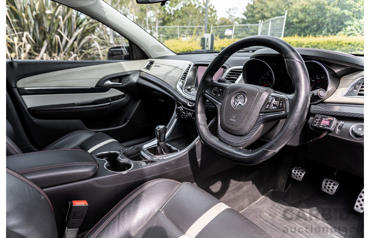 6/2014 Holden VF Commodore SS-V 2d Utility Heron White V8 6.0L - Supercharged