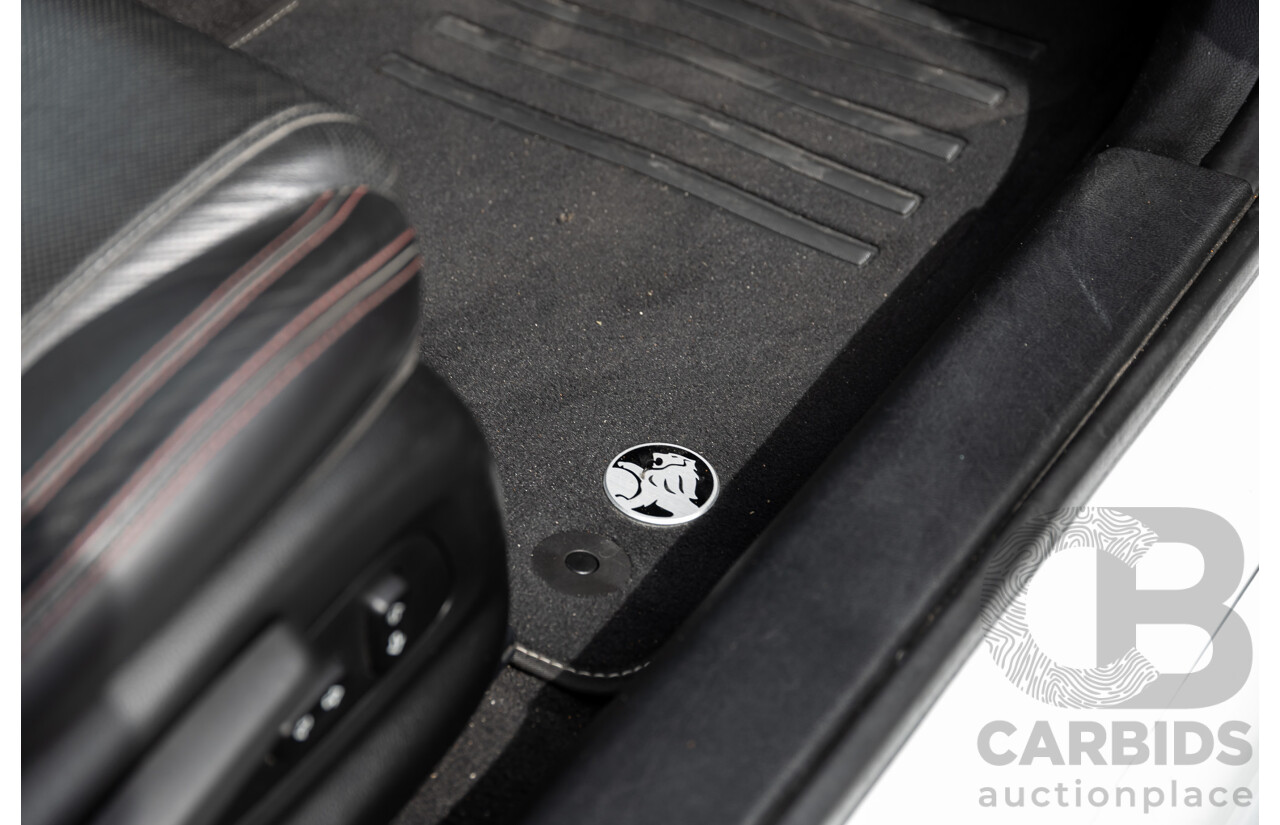 6/2014 Holden VF Commodore SS-V 2d Utility Heron White V8 6.0L - Supercharged