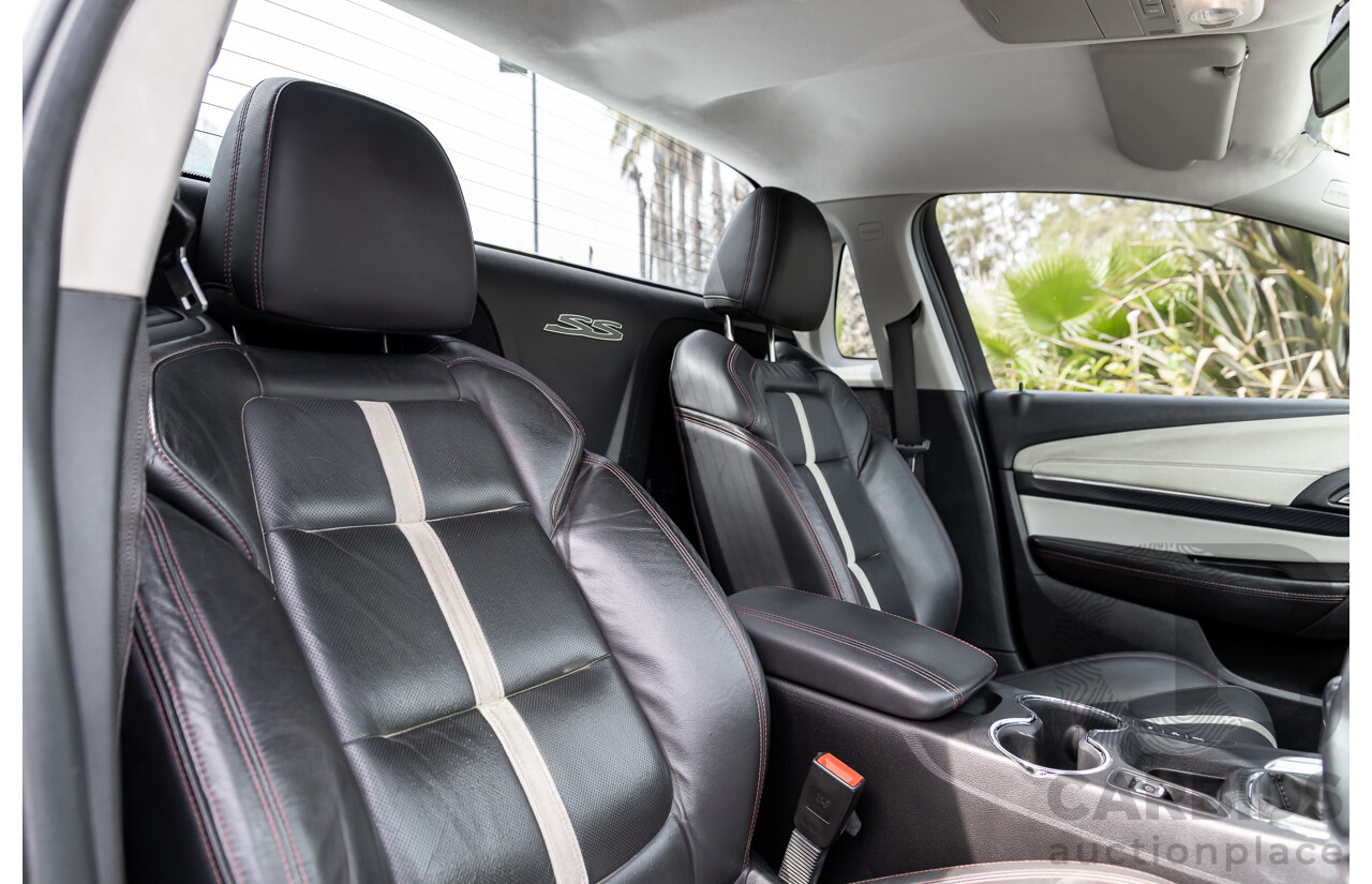 6/2014 Holden VF Commodore SS-V 2d Utility Heron White V8 6.0L - Supercharged