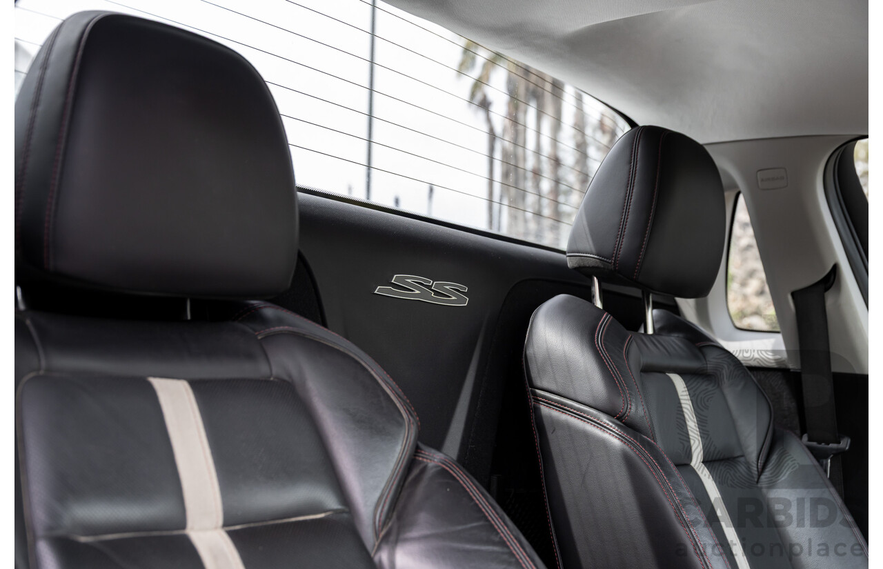 6/2014 Holden VF Commodore SS-V 2d Utility Heron White V8 6.0L - Supercharged