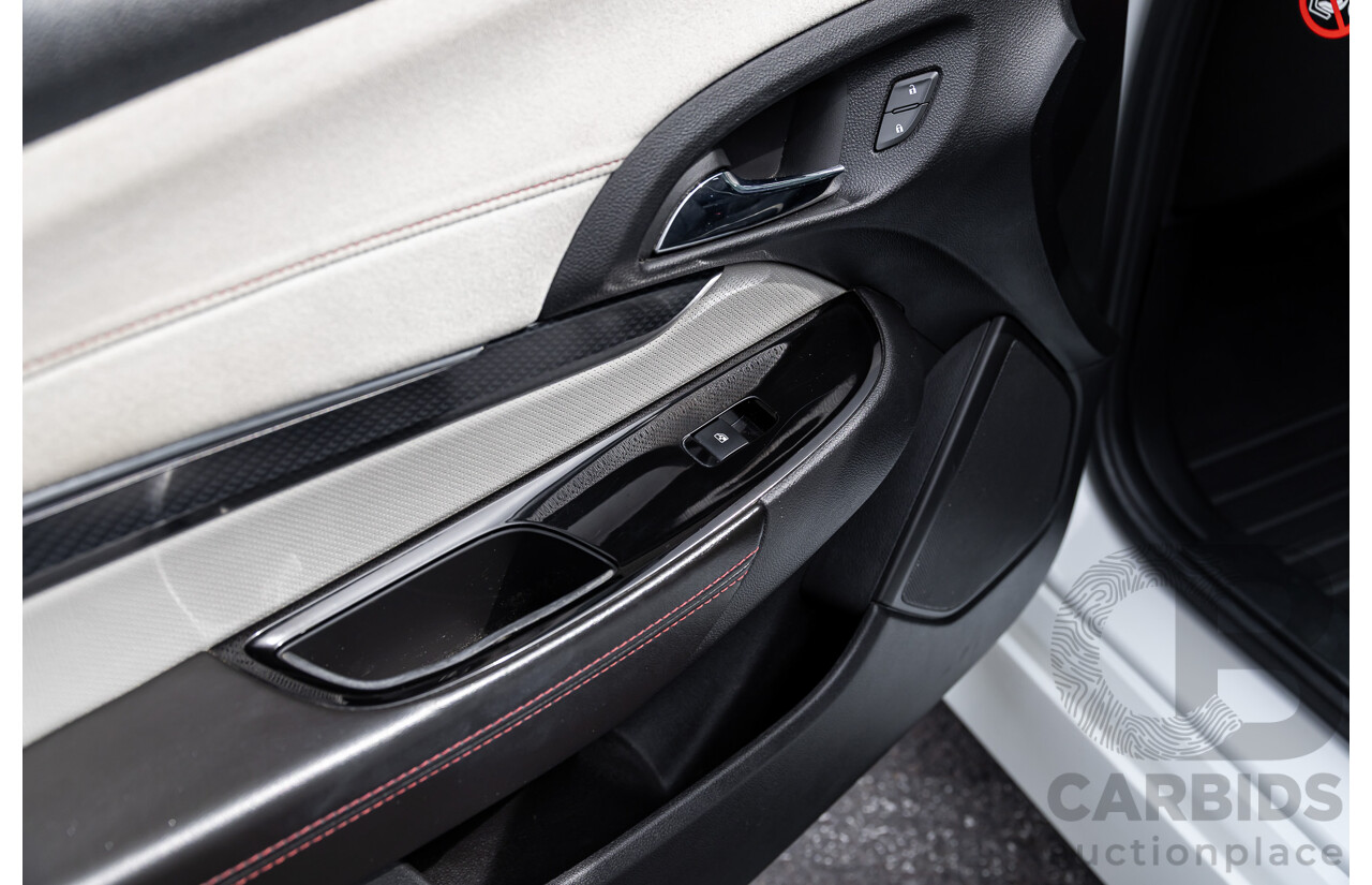 6/2014 Holden VF Commodore SS-V 2d Utility Heron White V8 6.0L - Supercharged