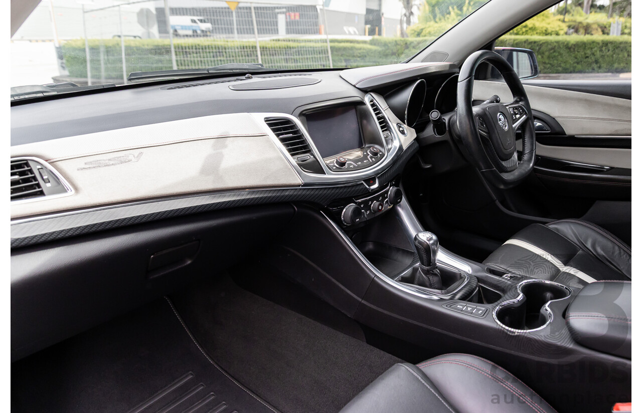 6/2014 Holden VF Commodore SS-V 2d Utility Heron White V8 6.0L - Supercharged