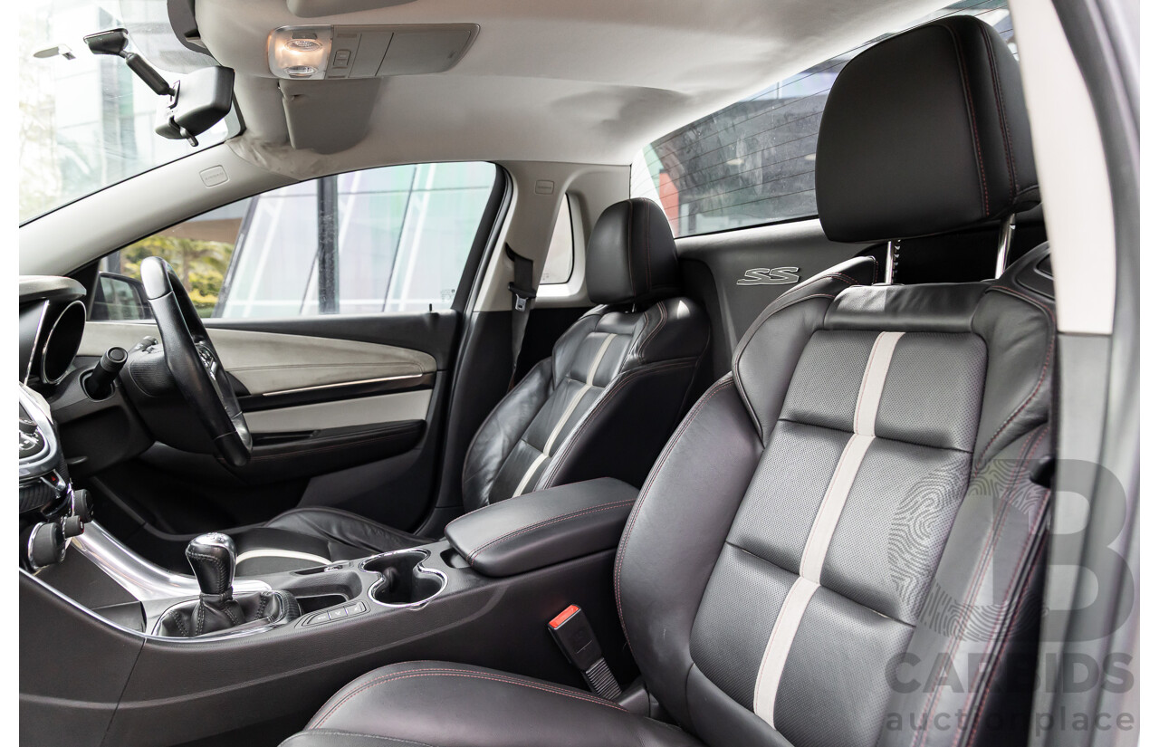 6/2014 Holden VF Commodore SS-V 2d Utility Heron White V8 6.0L - Supercharged