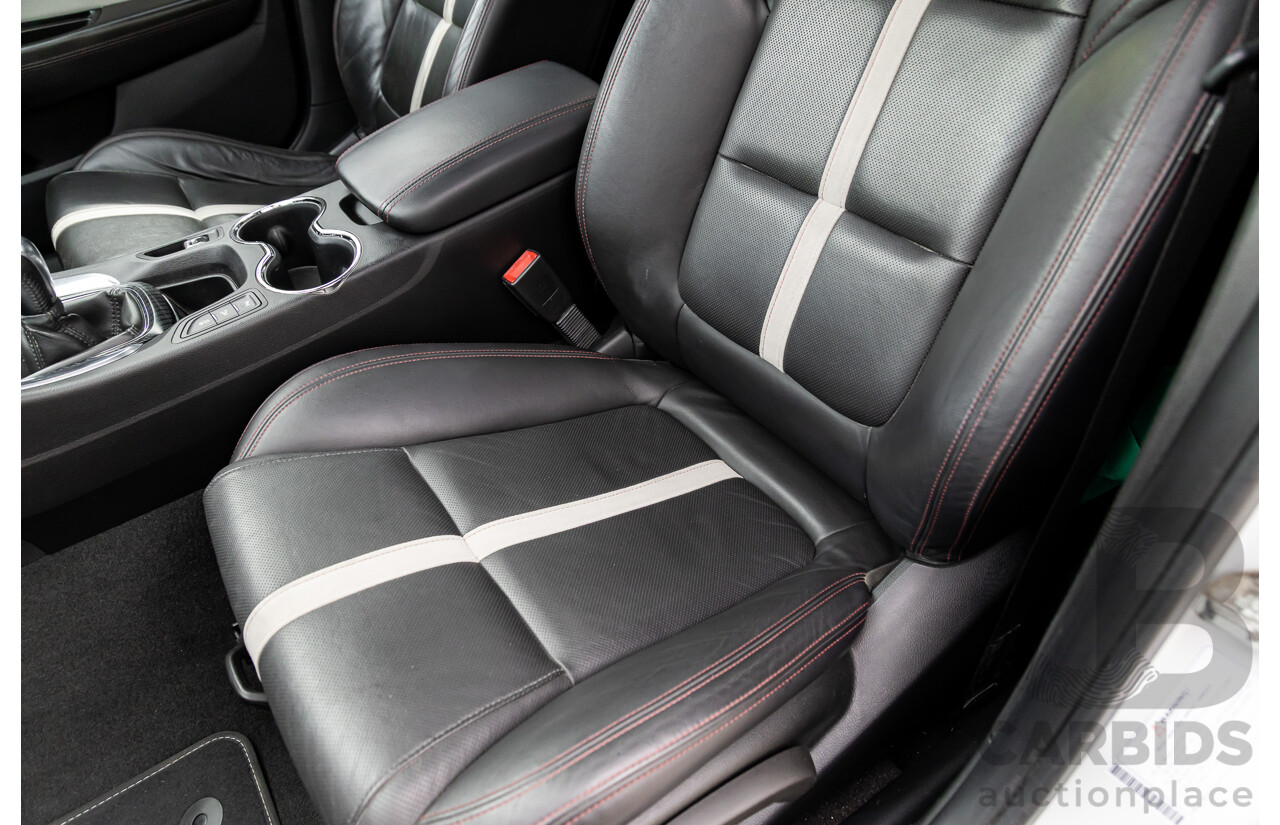 6/2014 Holden VF Commodore SS-V 2d Utility Heron White V8 6.0L - Supercharged