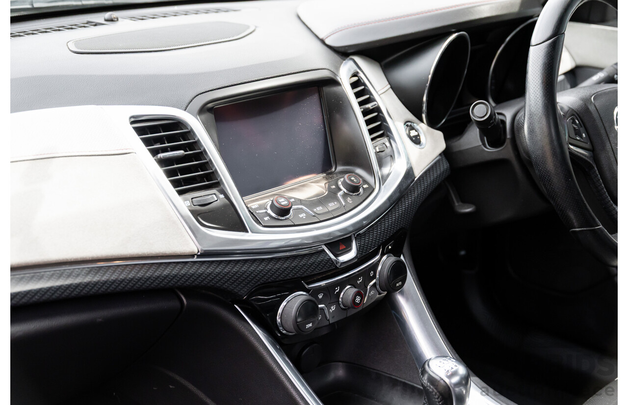 6/2014 Holden VF Commodore SS-V 2d Utility Heron White V8 6.0L - Supercharged